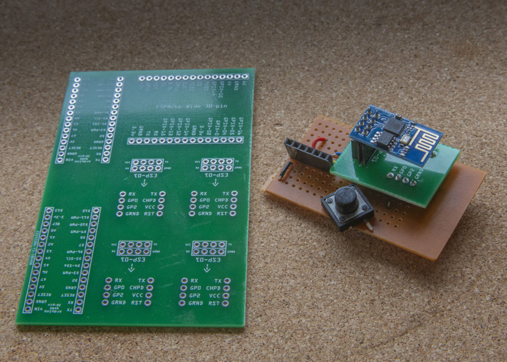 PCB ESP01 programmer