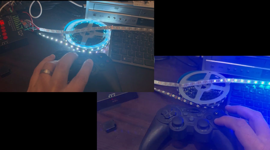 LED Lighting Artnet XBox controller
